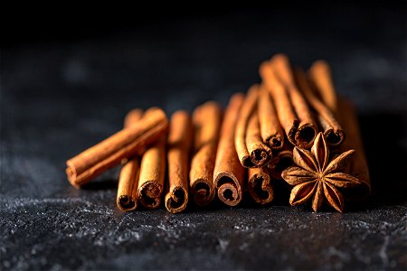 Cinnamon Sticks Star Anise Fruits