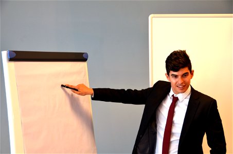 Business Person Presentation photo