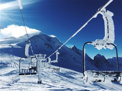Ski Lift Snow