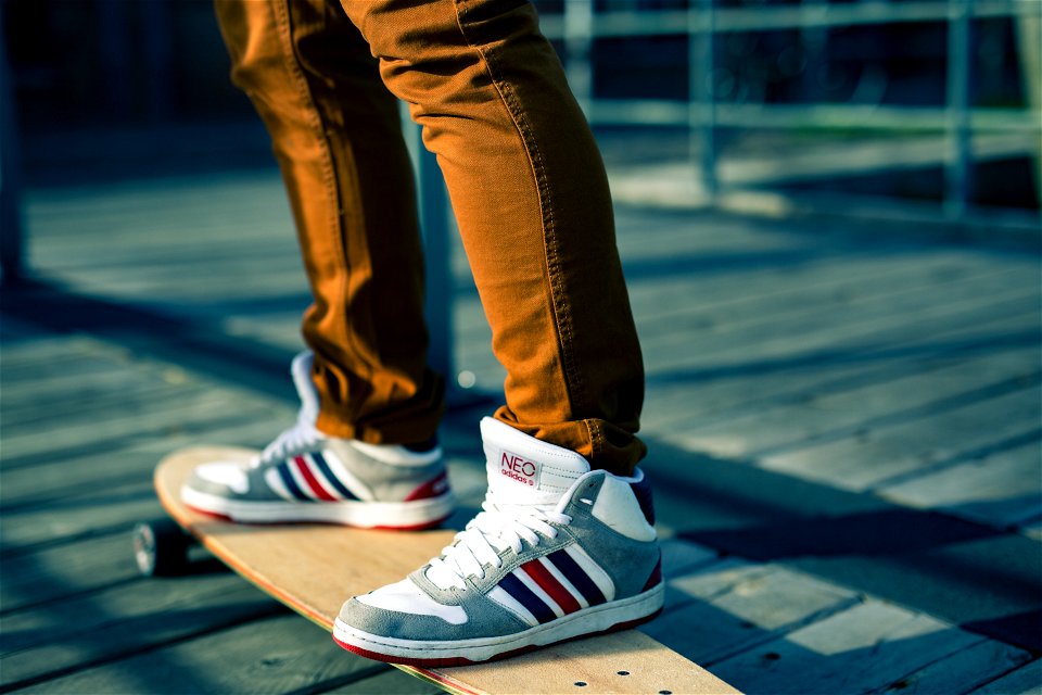 Legs Feet Skateboard