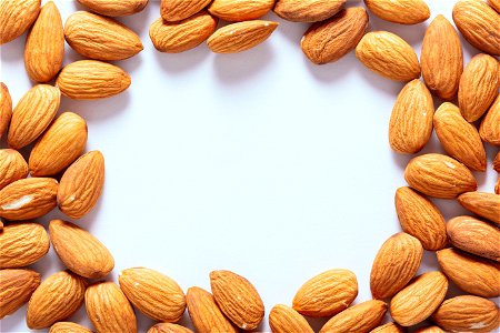 Almonds Nuts Frame photo