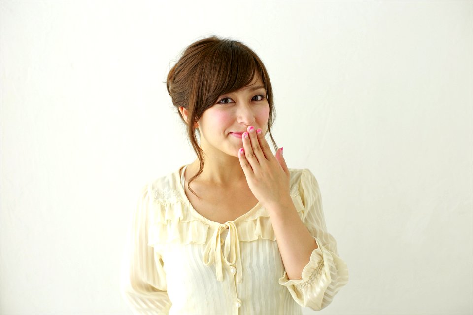 Woman Girl Portrait Laugh