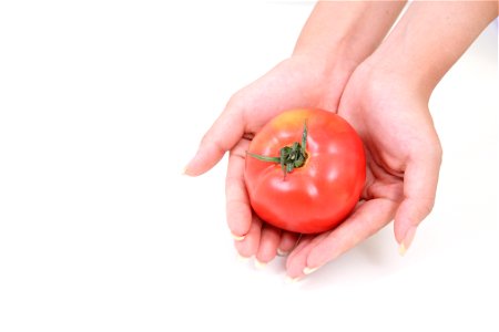 Tomato Vegetable Hands