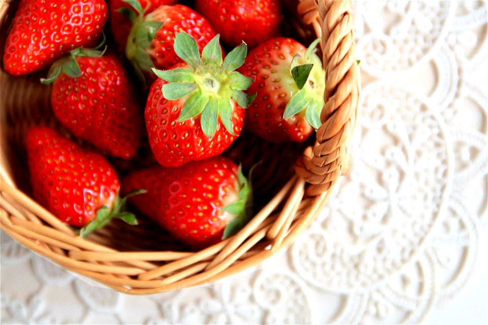 Strawberry Fruits Food