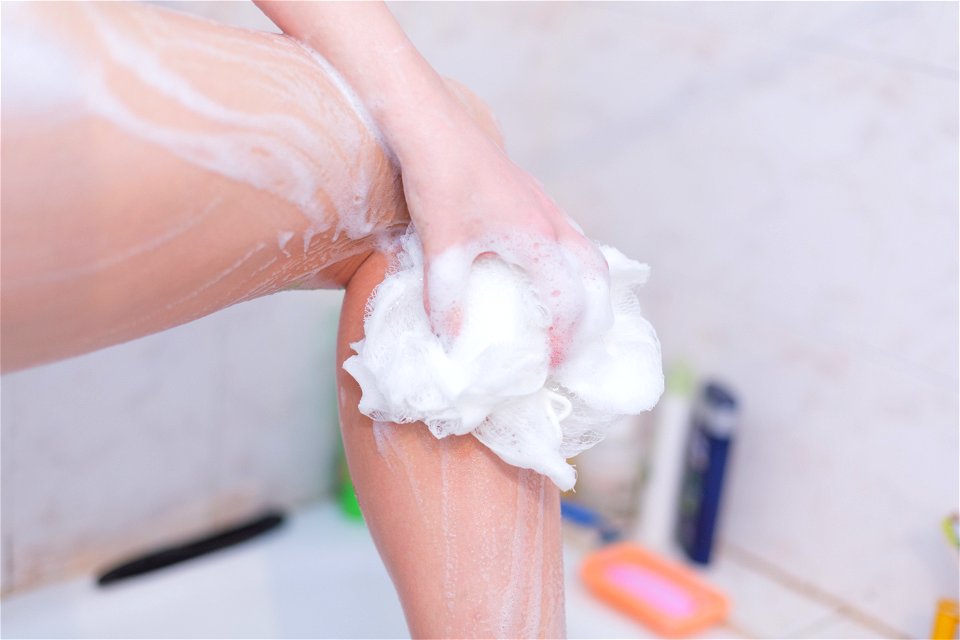 Wash Foam Bathing Leg