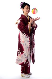 Woman Girl Portrait Kimono photo