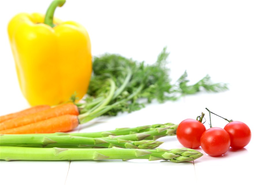 Asparagus Small Tomato Vegetables