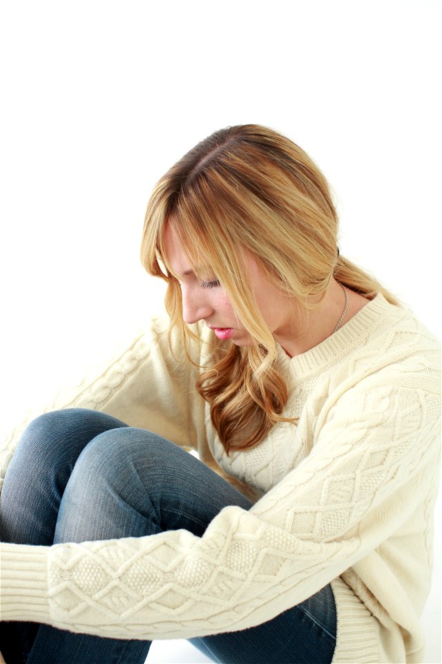Woman Girl Depressed