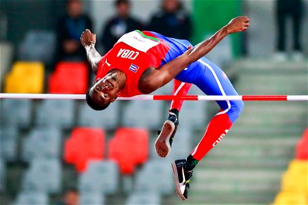 Fosbury Flop High Jump photo