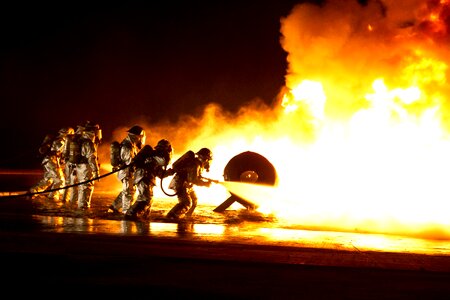 Fire controlled protection