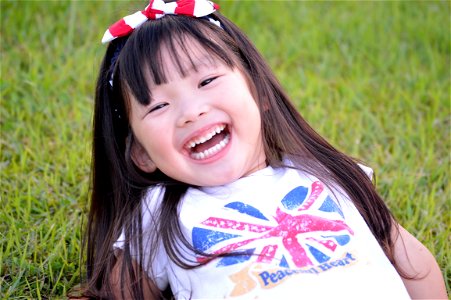 Child Girl Laugh photo
