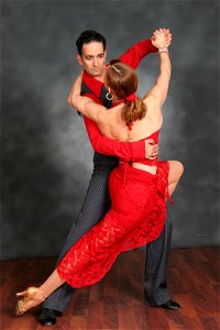 Ballroom Dancing Couple