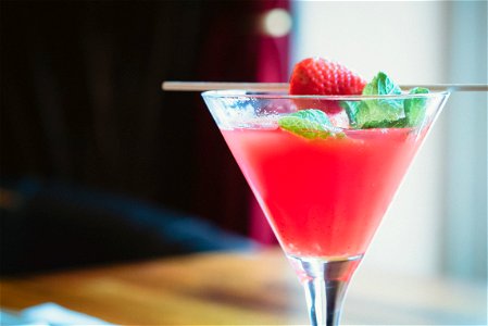Strawberry Cocktail Drink photo