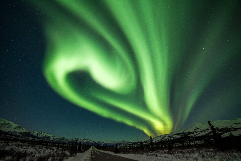 Sky night landscape