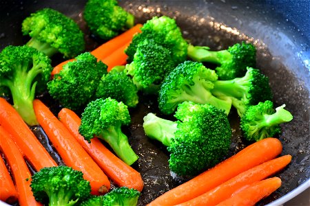 Carrot Broccoli Vegetable Cook photo