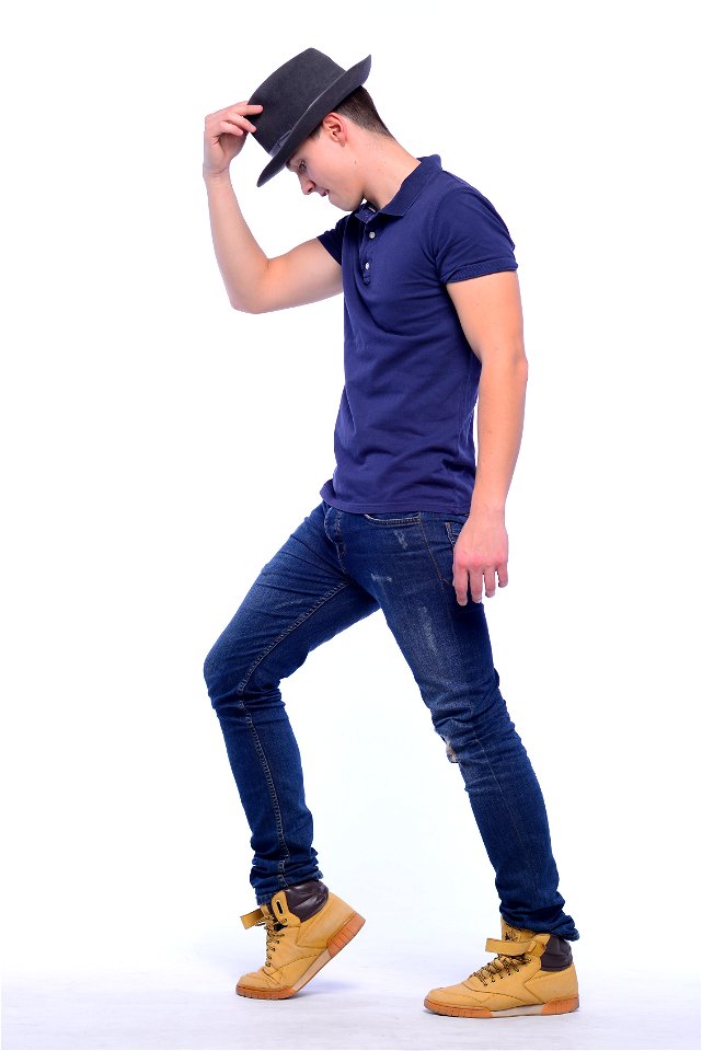 Man Portrait Moonwalk