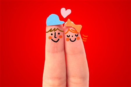 Finger Dolls Couple photo