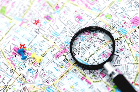 Map Magnifying Glass photo