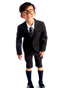 Schoolboy Child Glasses photo