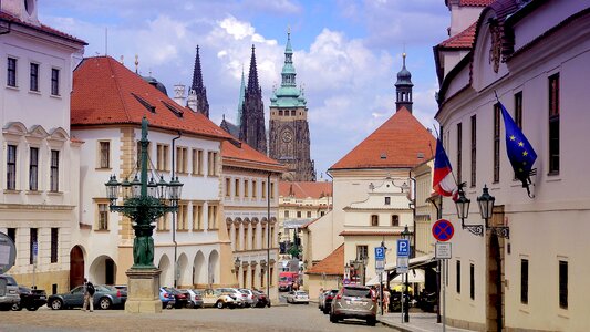 European architecture prague czech republic photo