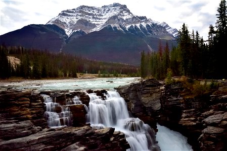 Athabasca Falls Jasper National Park photo