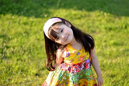 Child Girl Portrait photo