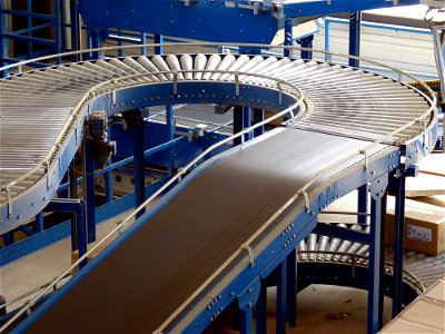 Factory Industry Conveyor Belt photo