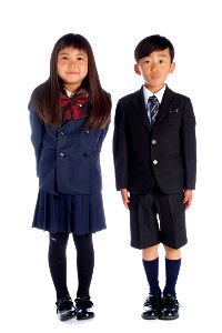 Schoolgirl Schoolboy Children photo