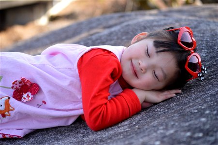 Child Girl Sleep photo