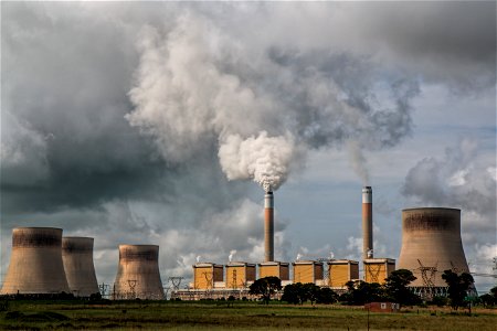 Thermal Power Station Smoke photo