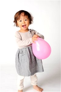 Child Girl Portrait Balloon