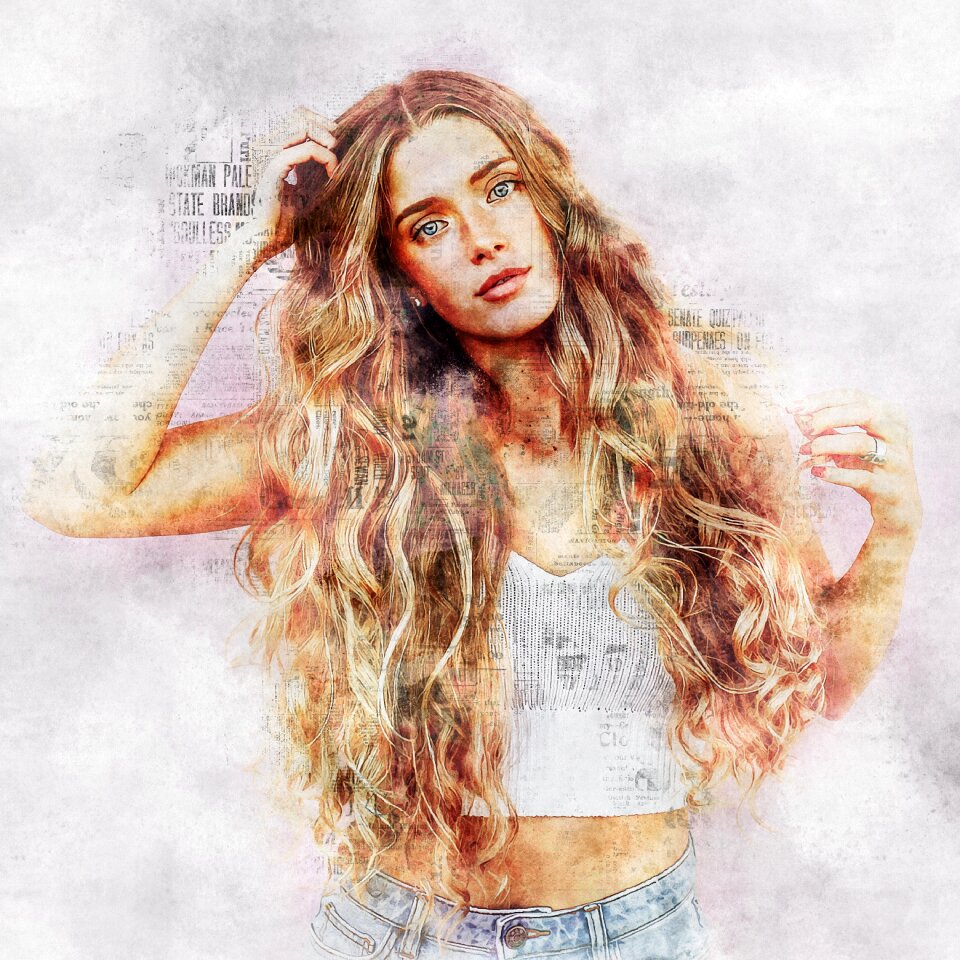 Female girl portrait