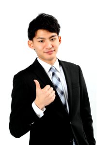 Business Man Thumbs Up photo