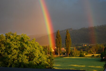 Landscape nature colorful