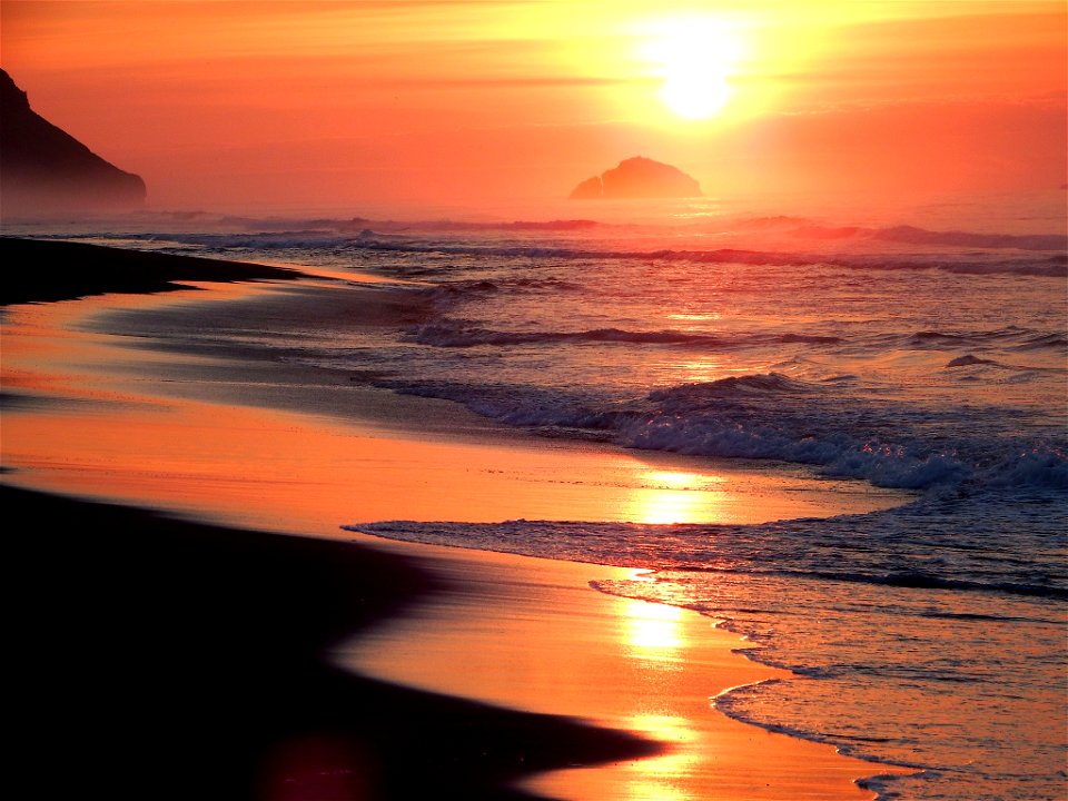 Sunrise Beach Sea photo