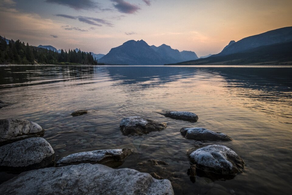 Nature st mary lake photo