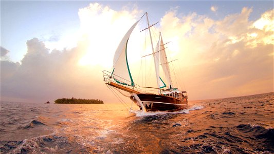 Sailing Ship Sea photo
