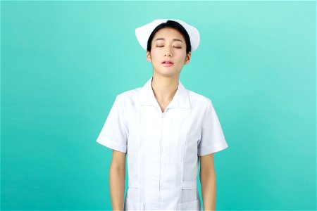 Woman Nurse Dizziness photo