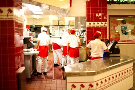 Fast Food Restaurant Kitchen photo