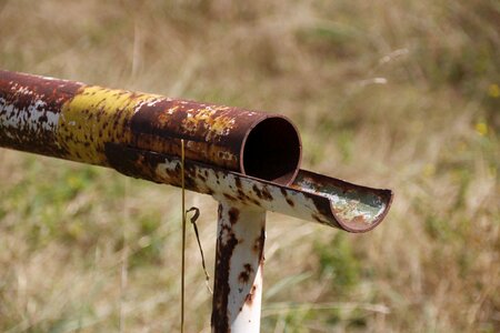 Steel metal abandoned
