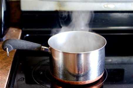 Cooking Pot Steam photo