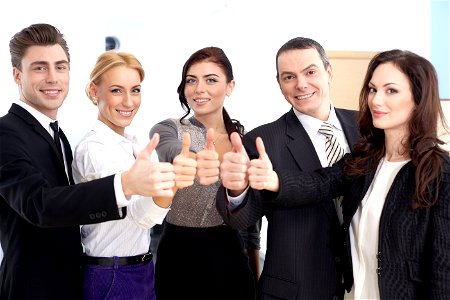Business Team Thumbs Up photo