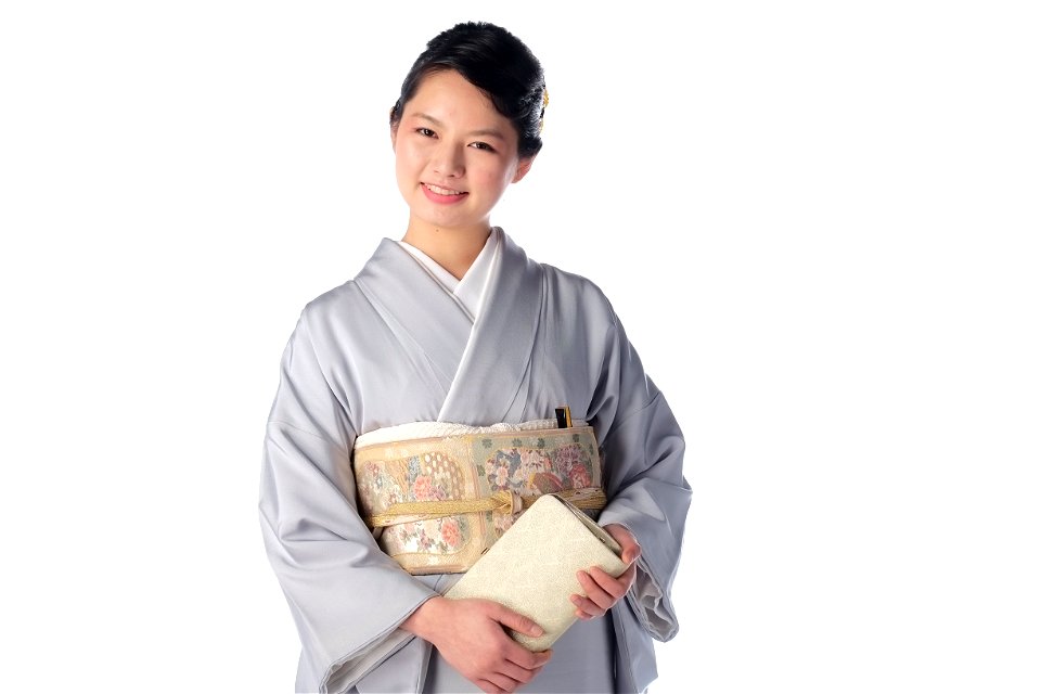 Woman Portrait Kimono photo