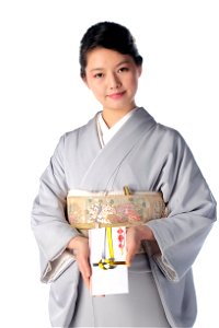 Woman Portrait Kimono