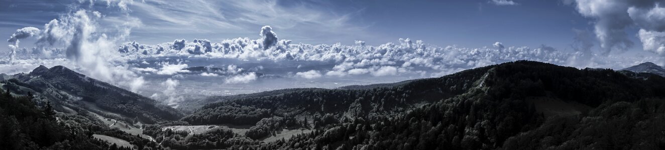 Belchenflue landscape mood photo