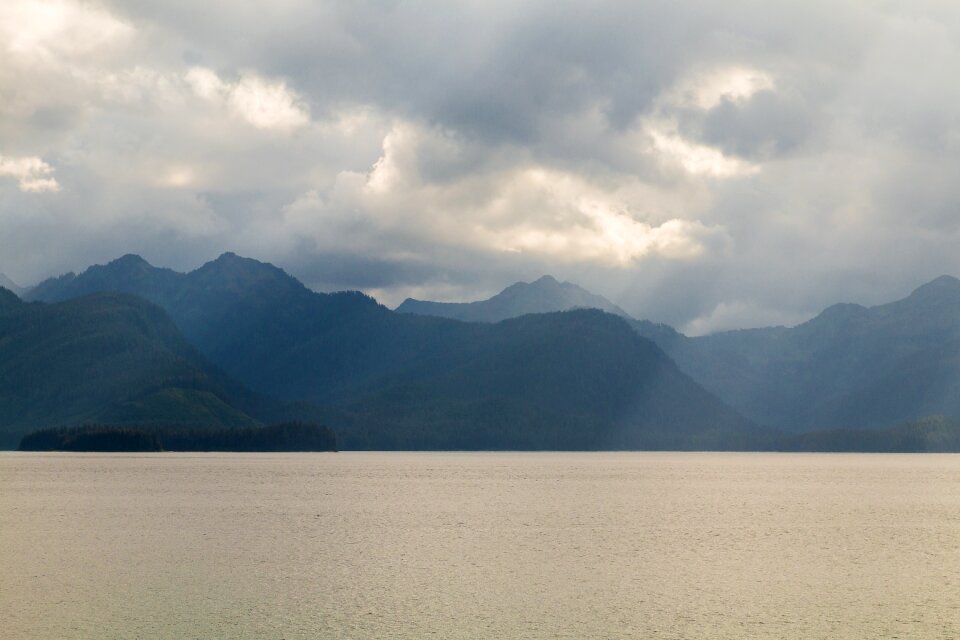 Landscape clouds mountain