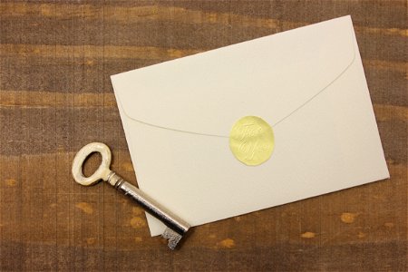 Key Letter Envelope photo