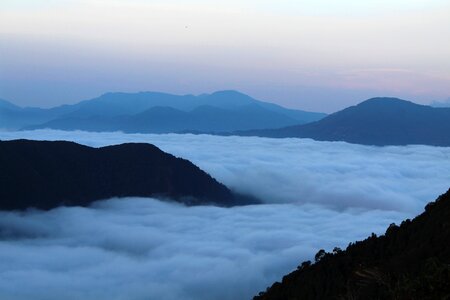 Nepal nature cloud cover photo