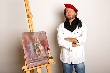 Painter Man Portrait photo