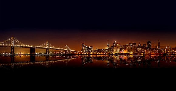 San Francisco Bridge Cityscape photo
